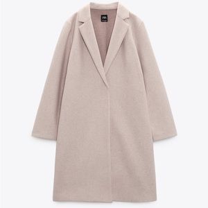 Zara cloth coat size small